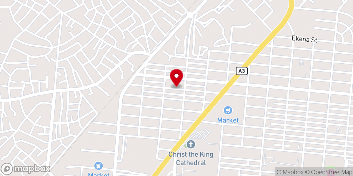 Map showing location of St Joseph Catholic Church