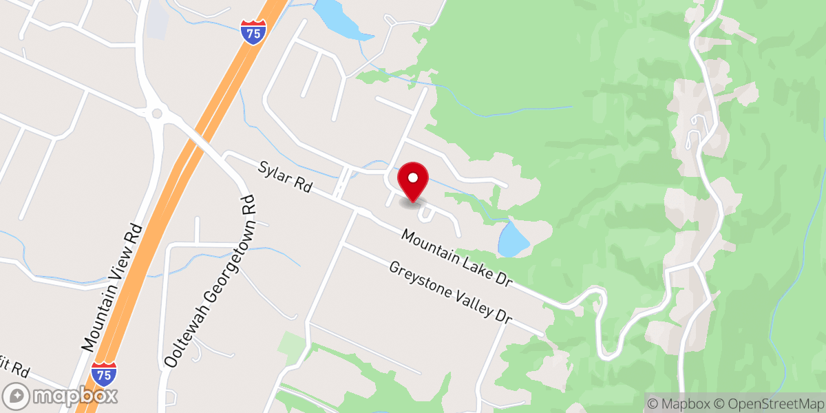 Map showing location of Chris Widener Ministries Inc