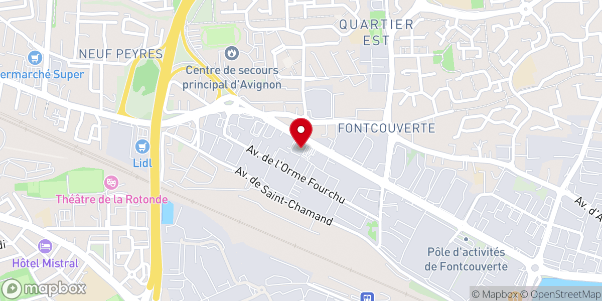 Map showing location of Ministère Assemblée des Serviteurs de Dieu de Manaus - Brésil