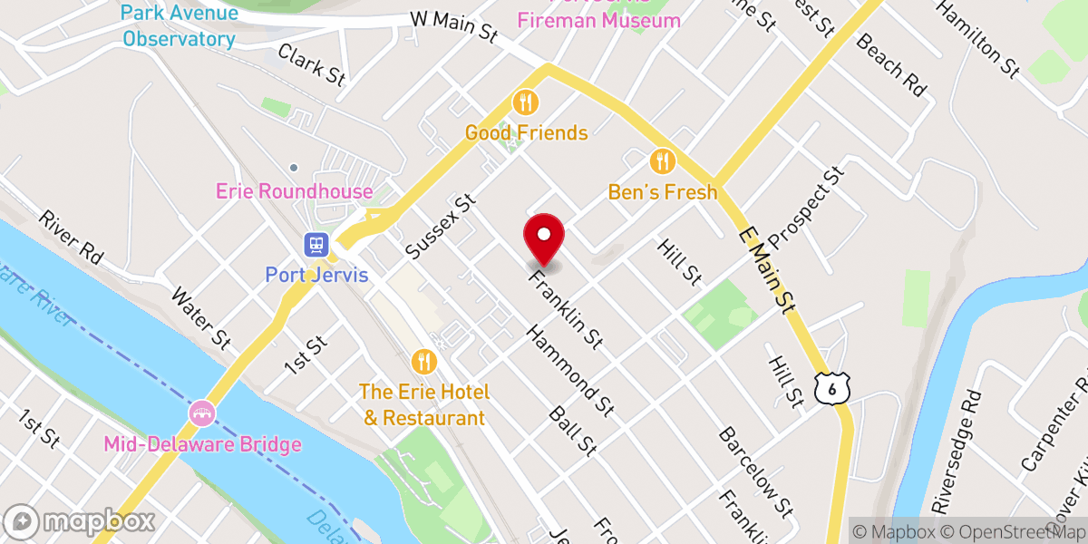 Map showing location of Faith Tabernacle International Ministries