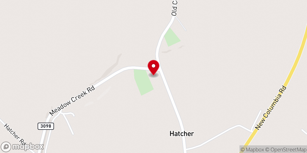 Map showing location of Green River Memorial Baptist