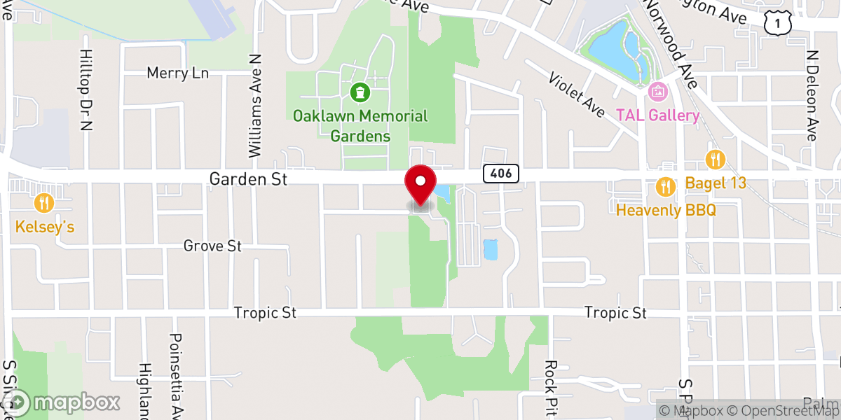 Map showing location of Good Shepherd Early Learning Center