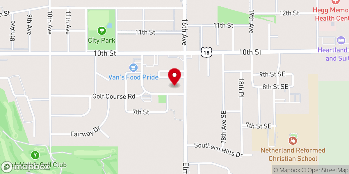Map showing location of Justice For All