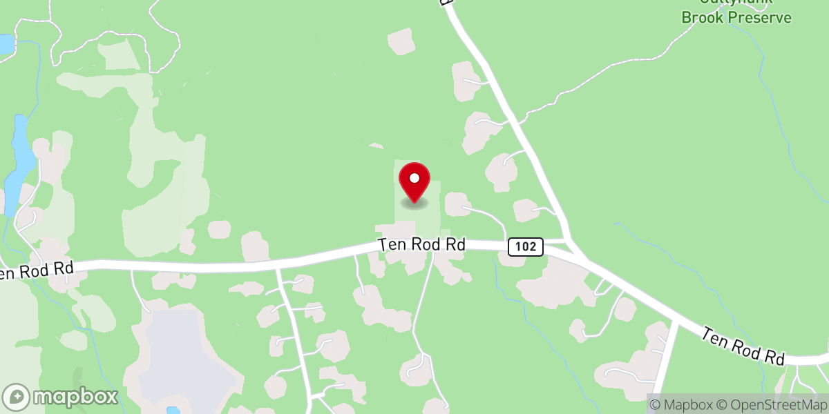 Map showing location of Mercy L. Brown Headstone