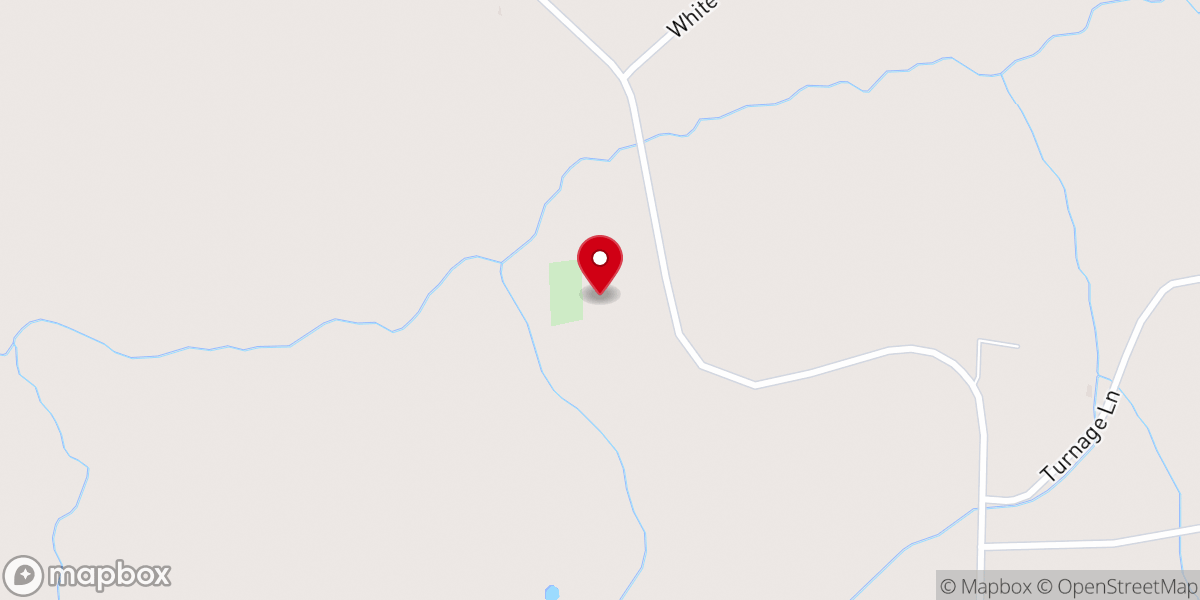 Map showing location of Turnage Chapel Congregational Methodist