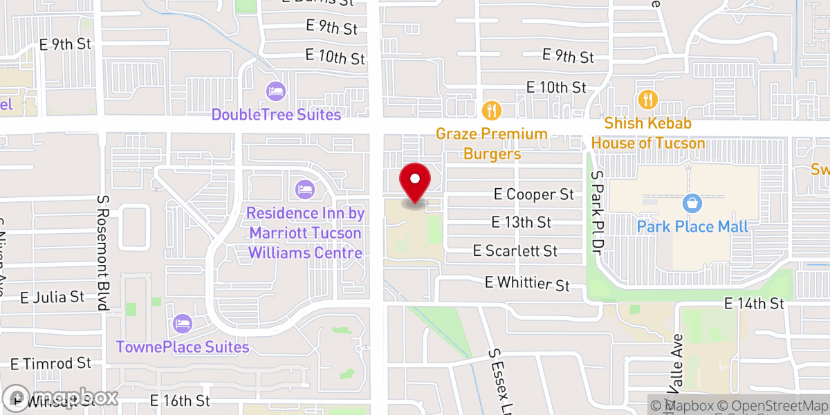 Map showing location of St Joseph’s Parish office