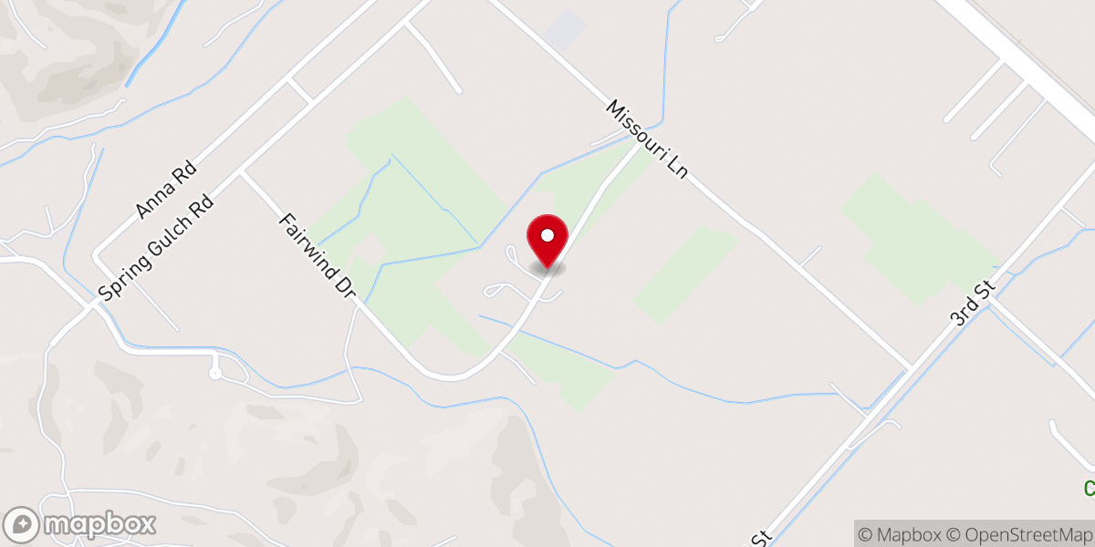 Map showing location of Inspire Christian Writers