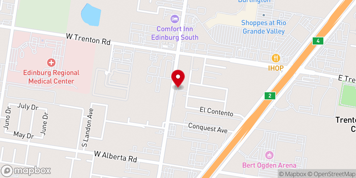 Map showing location of Seminario Bíblico Río Grande