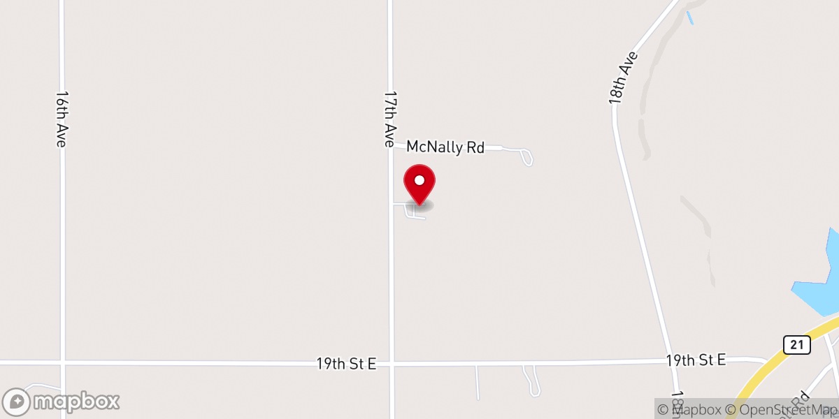 Map showing location of Our Lady of Victory Chapel