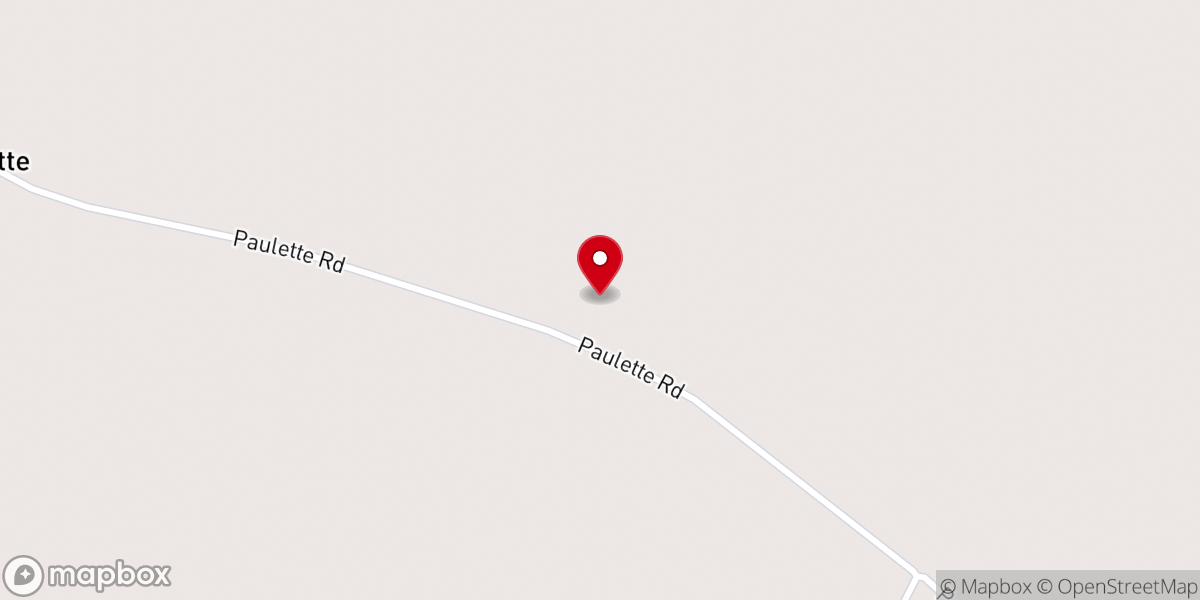Map showing location of Belmont Church