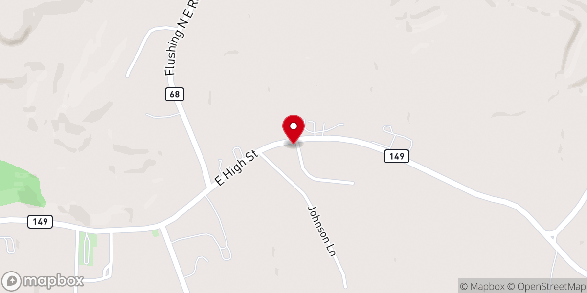 Map showing location of Flushing Ministerial Association Food Pantry