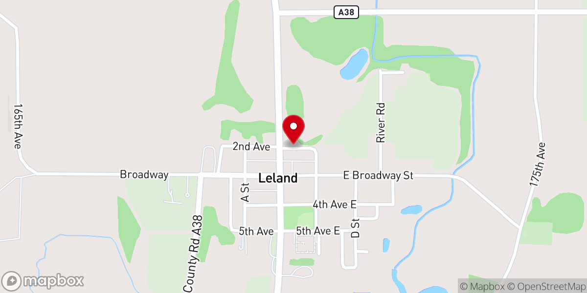Map showing location of Mitchell Bar And Grill