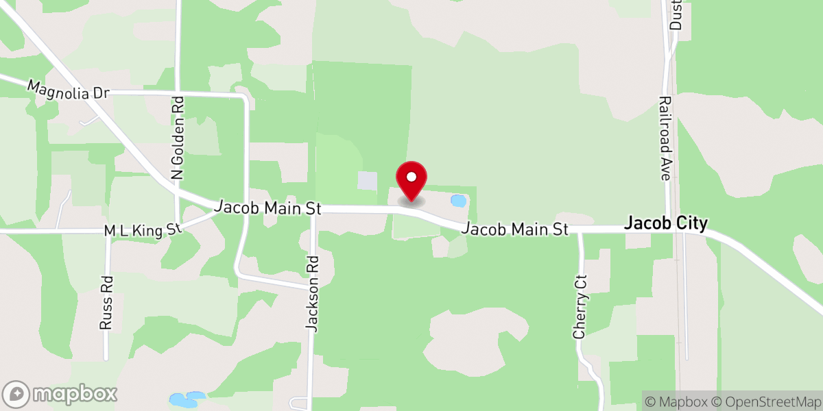 Map showing location of Saint Mary Missionary Baptist Church