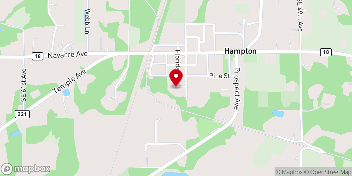 Map showing location of Souls Outreach Mission