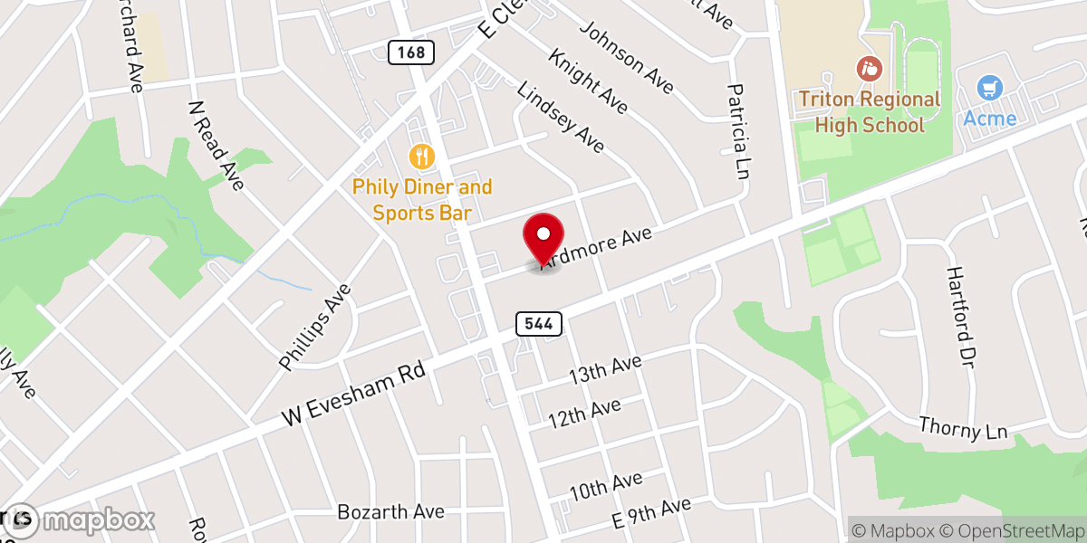 Map showing location of St Teresa's Religious Edu