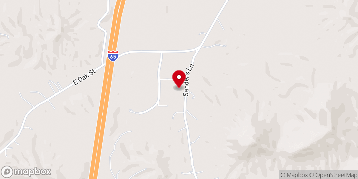 Map showing location of Faith Baptist Bible Church