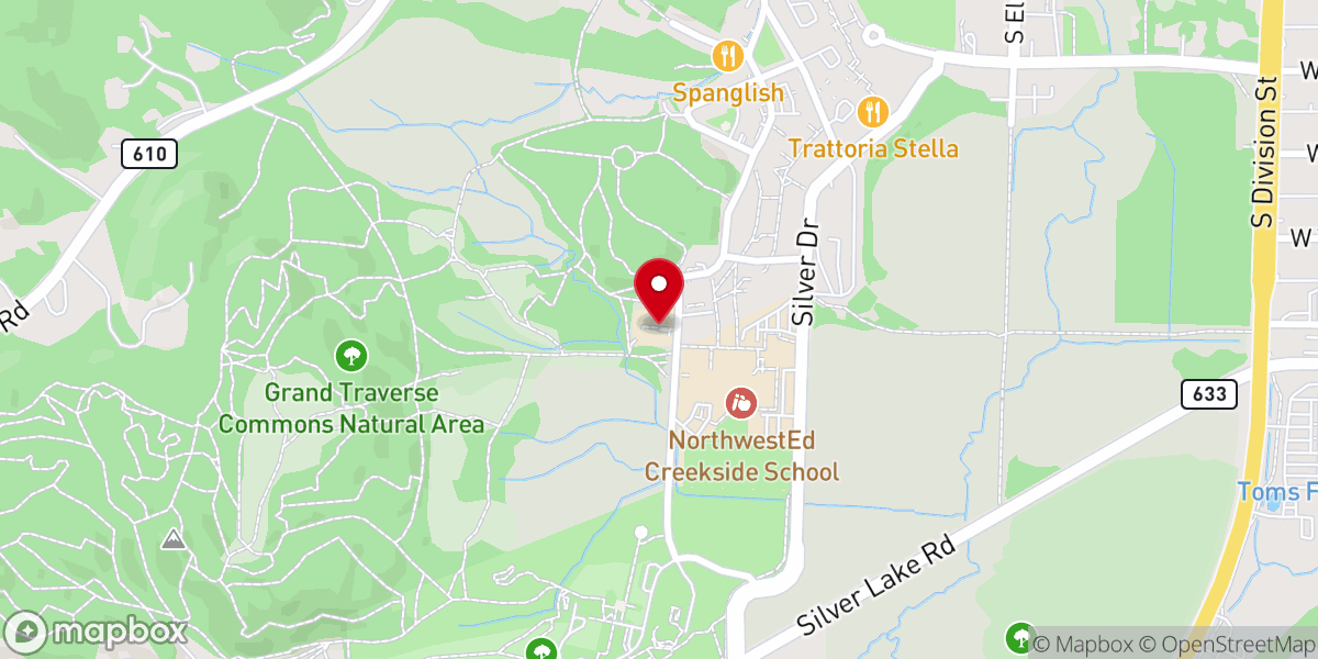 Map showing location of Greenspire Charitable Foundation