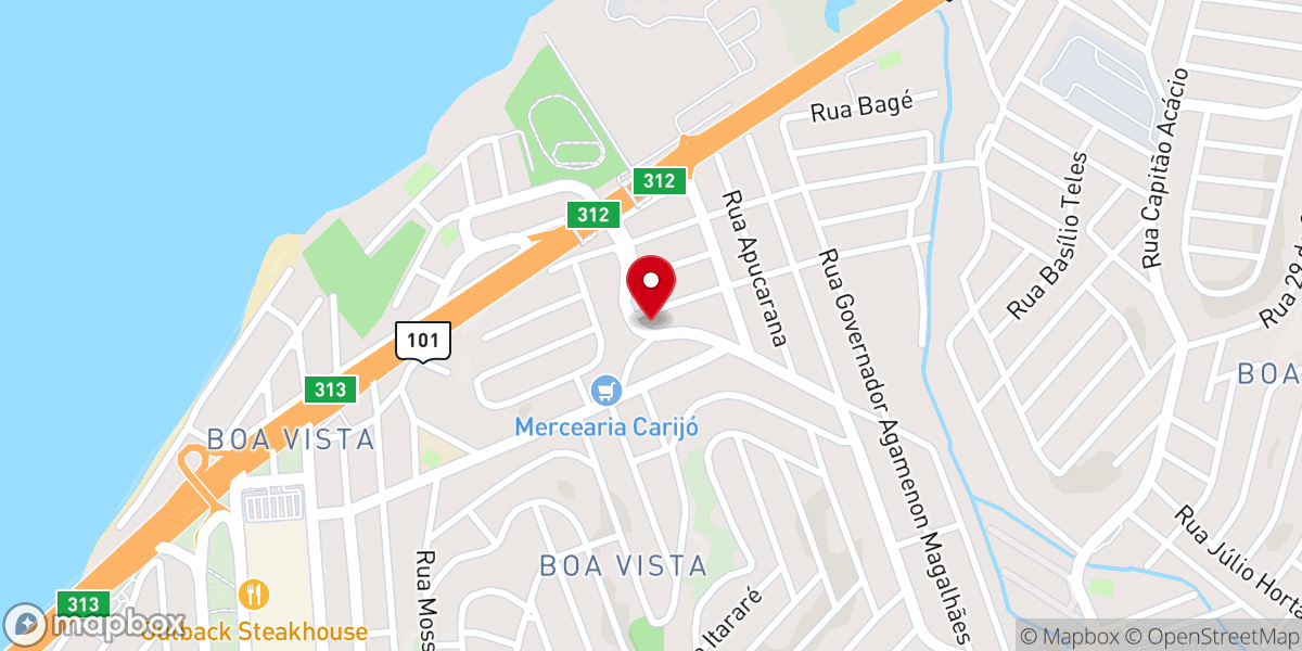 Map showing location of Igreja Pentecostal Unidos de Cristo São Gonçalo RJ