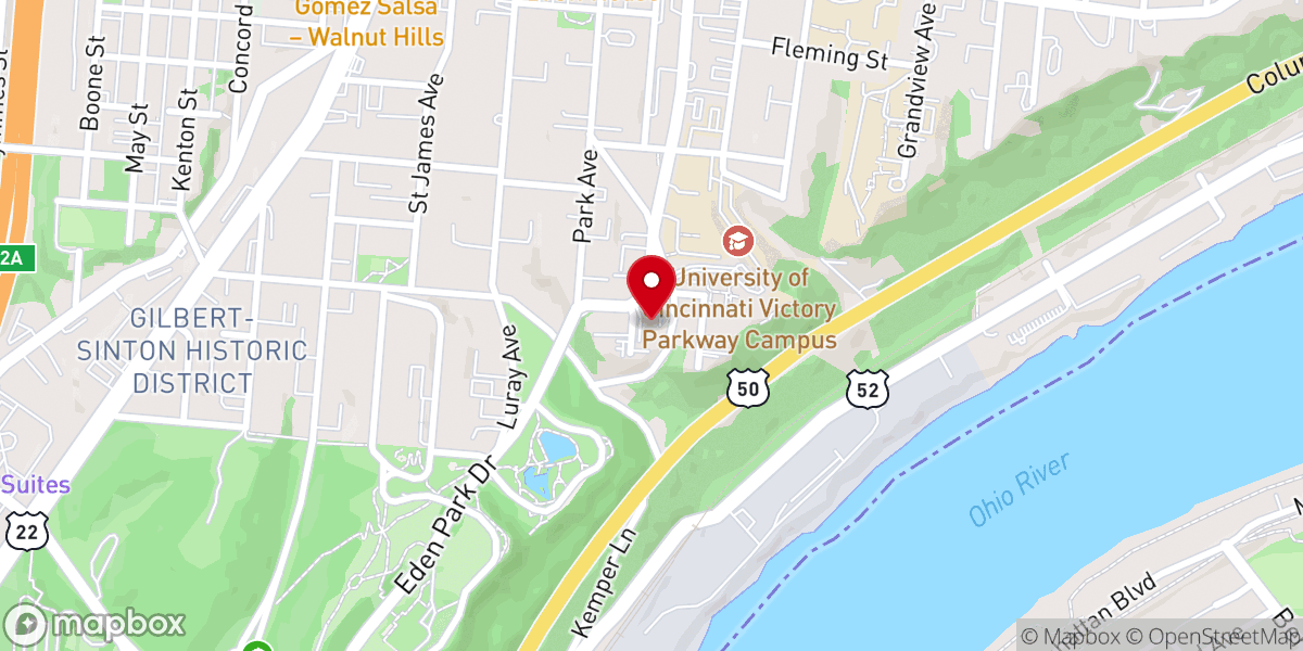 Map showing location of Warriors of Christ Motorcycle Ministry