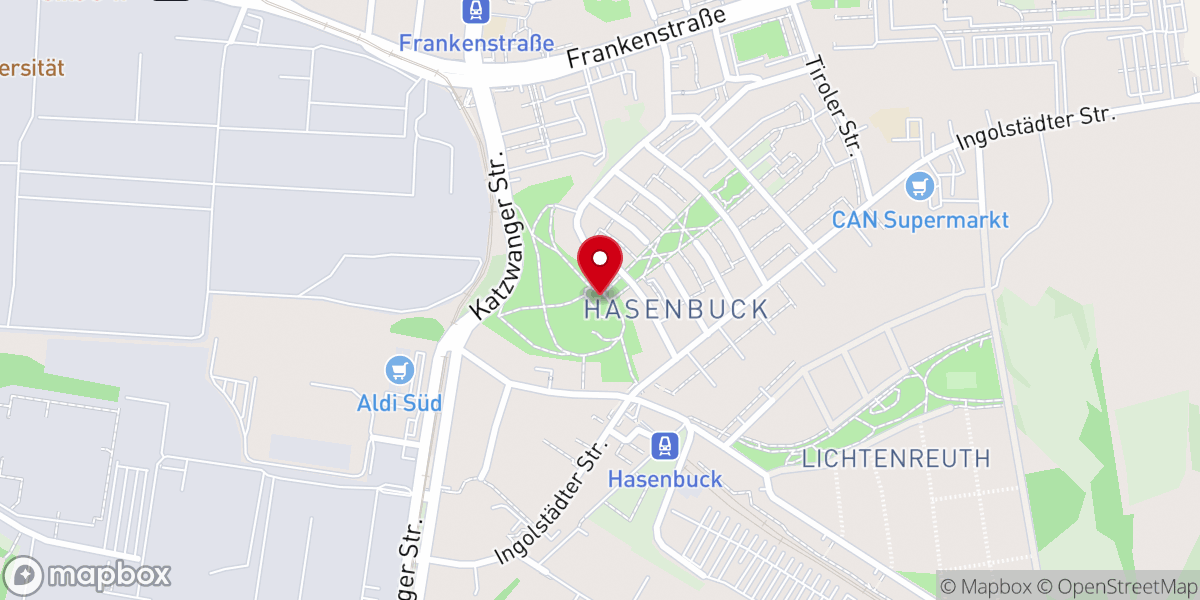 Map showing location of Ev.-Luth. Lutherkirche