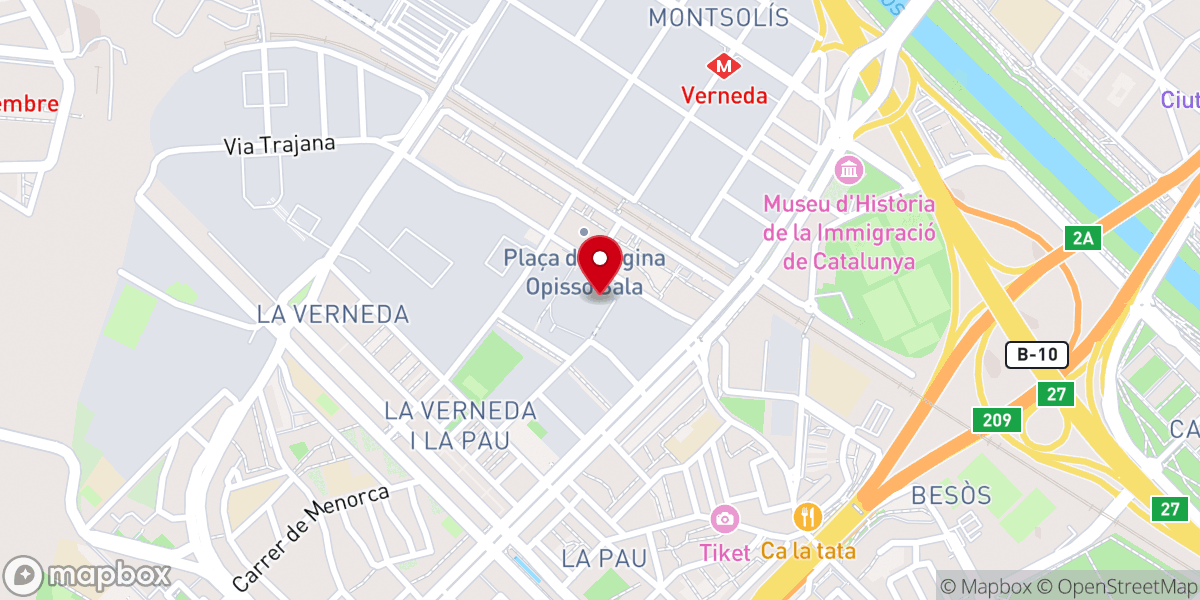 Map showing location of Iglesia Asamblea de Dios - Min. Bon pastor