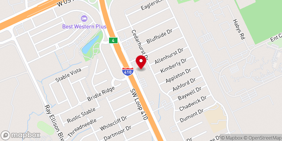 Map showing location of St Vincent De Paul Catholic Church