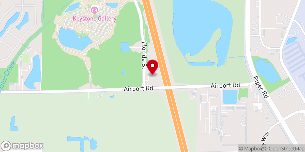 Map showing location of SouthPoint Church