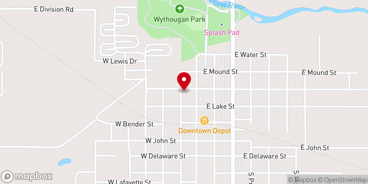 Map showing location of Trinity AG Knox