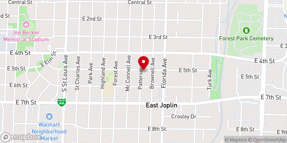 Map showing location of BELIEVER'S CONNECTION CHURCH