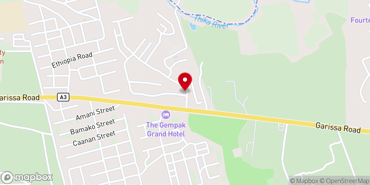 Map showing location of Deliverance Church Happy Valley