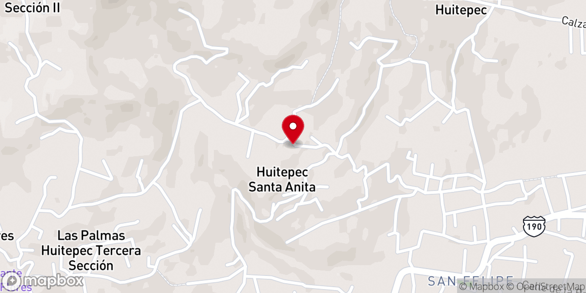 Map showing location of Brilla Church SC (Iglesia Cristiana)