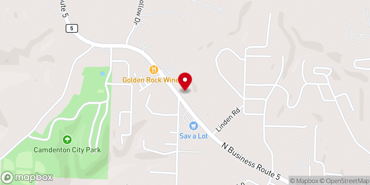 Map showing location of Freedom Church MO