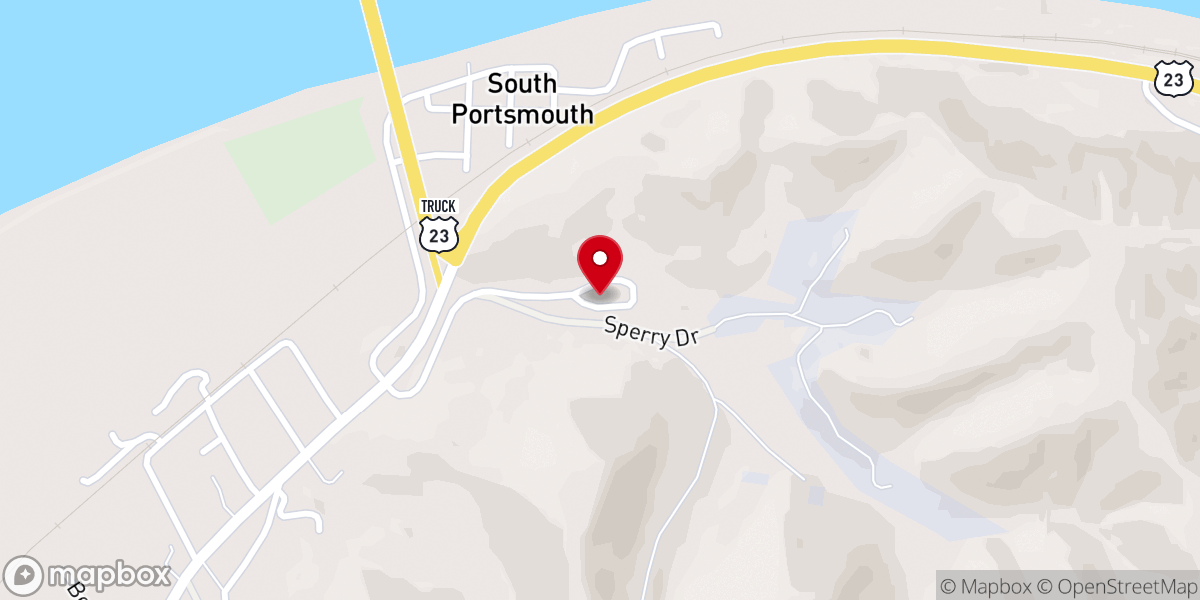 Map showing location of Slab Run Church