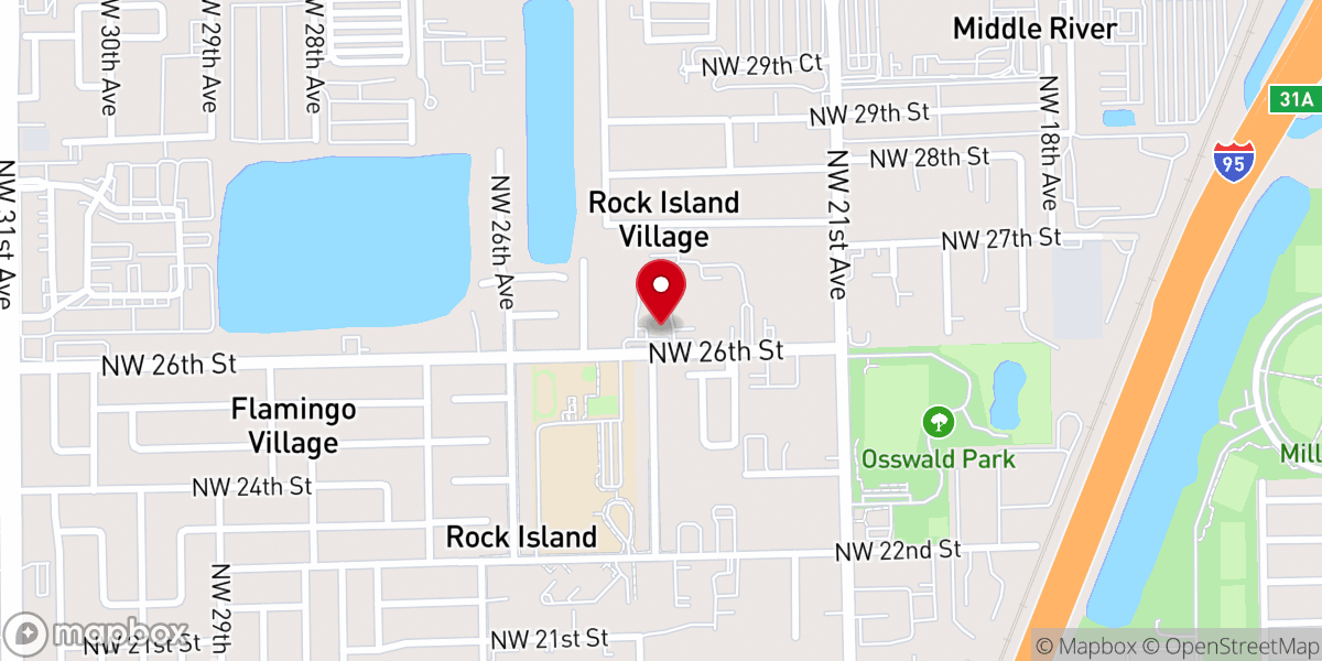 Map showing location of Harris Chapel
