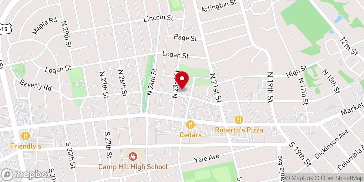 Map showing location of CHPC Preschool
