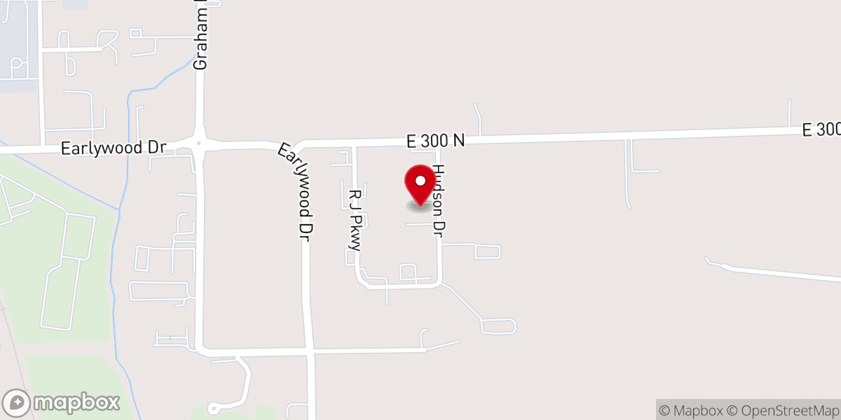 Map showing location of Journey Church - Franklin Indiana