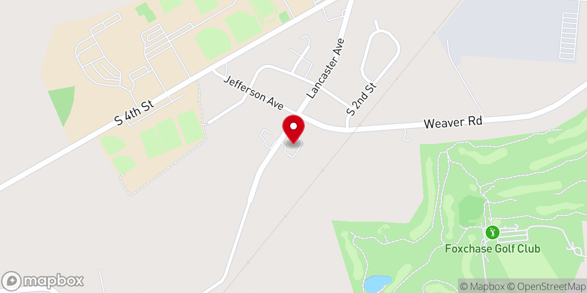 Map showing location of Faith Mennonite Fellowship