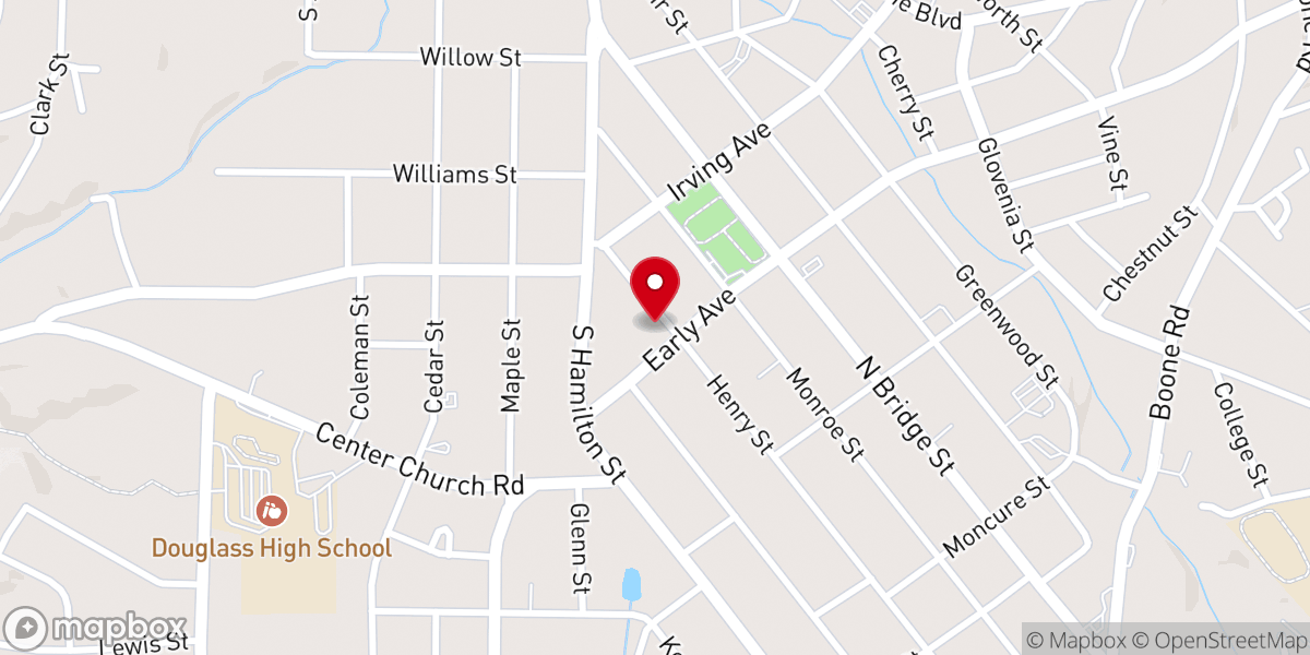 Map showing location of Monument of Faith Ministries Incorporated