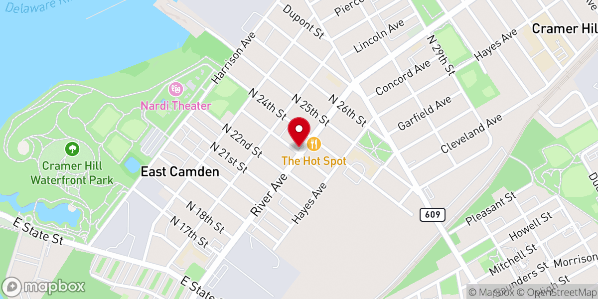 Map showing location of La Pena de Horeb A & O