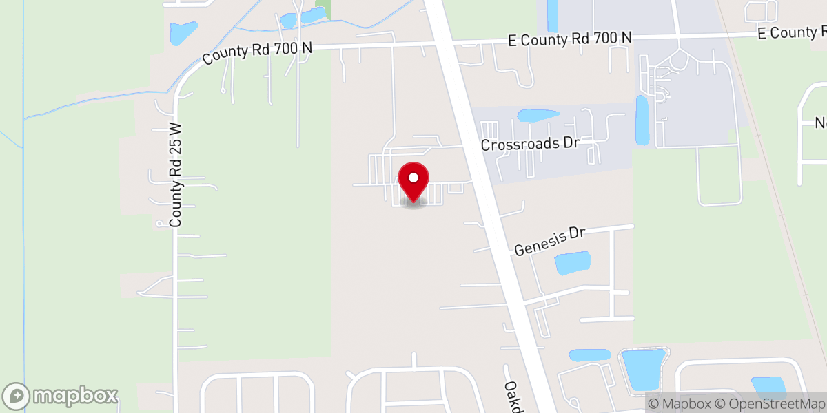 Map showing location of Great Harvest Food Pantry