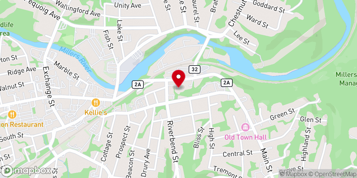 Map showing location of Our Lady Immaculate Church