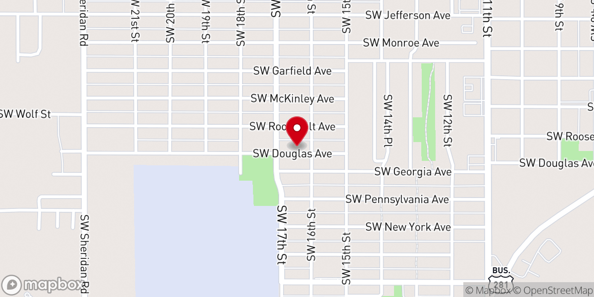 Map showing location of Iglesia De Dios Casa De Oracion