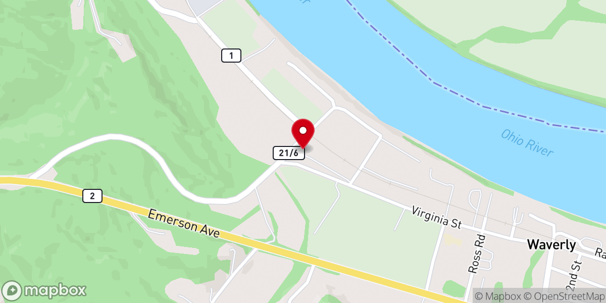 Map showing location of Cross Roads Open Air Sanctuary