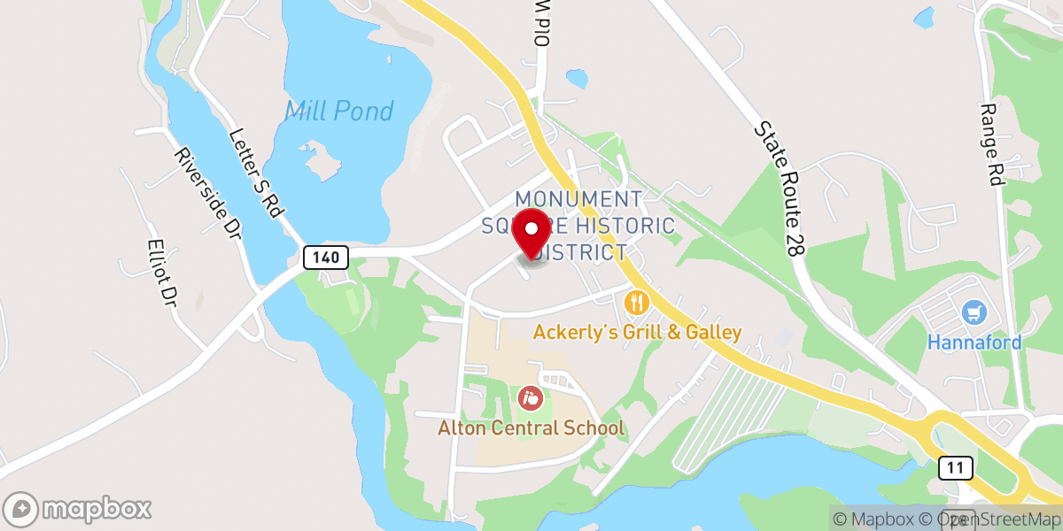 Map showing location of Joyful Tracks