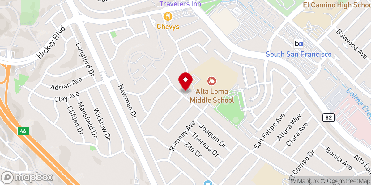 Map showing location of Igreja Brasileira | TWP CHURCH