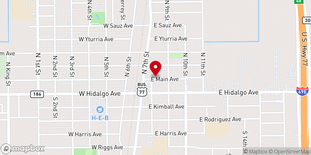 Map showing location of Church 516