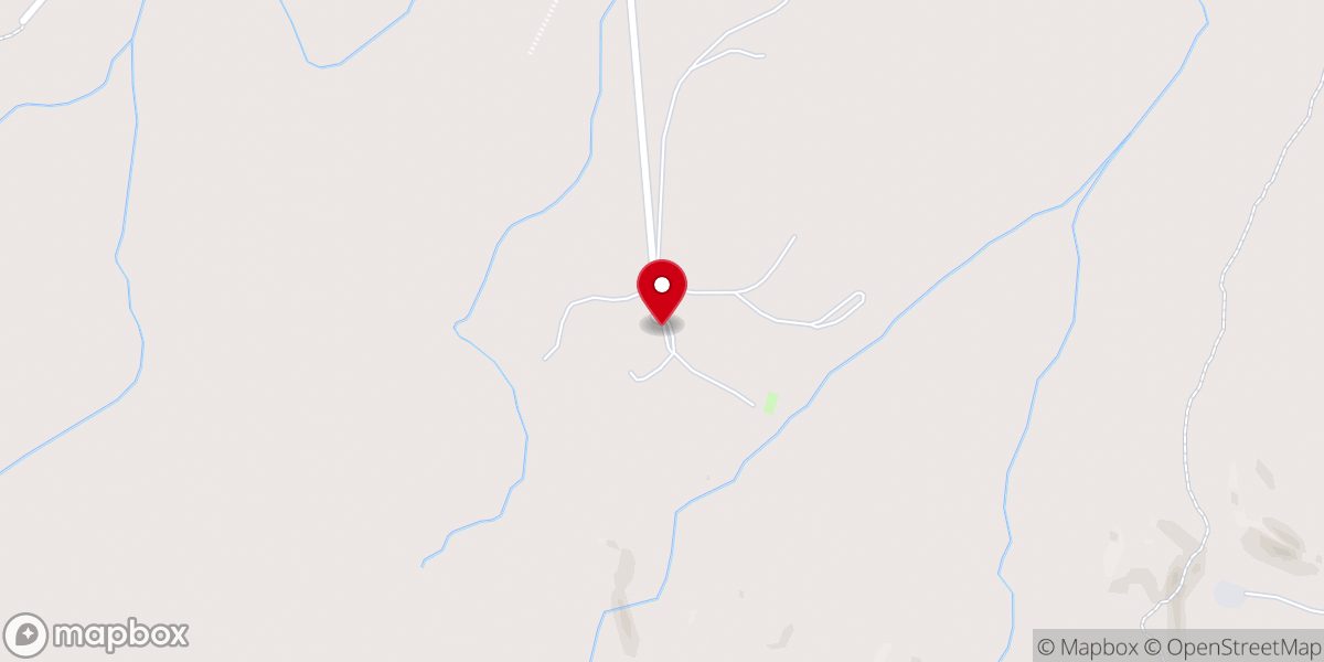 Map showing location of Flying E Ranch