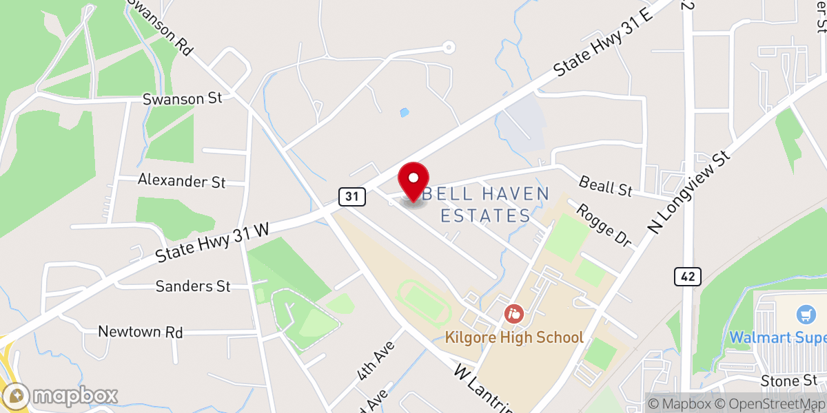 Map showing location of Cornerstone
