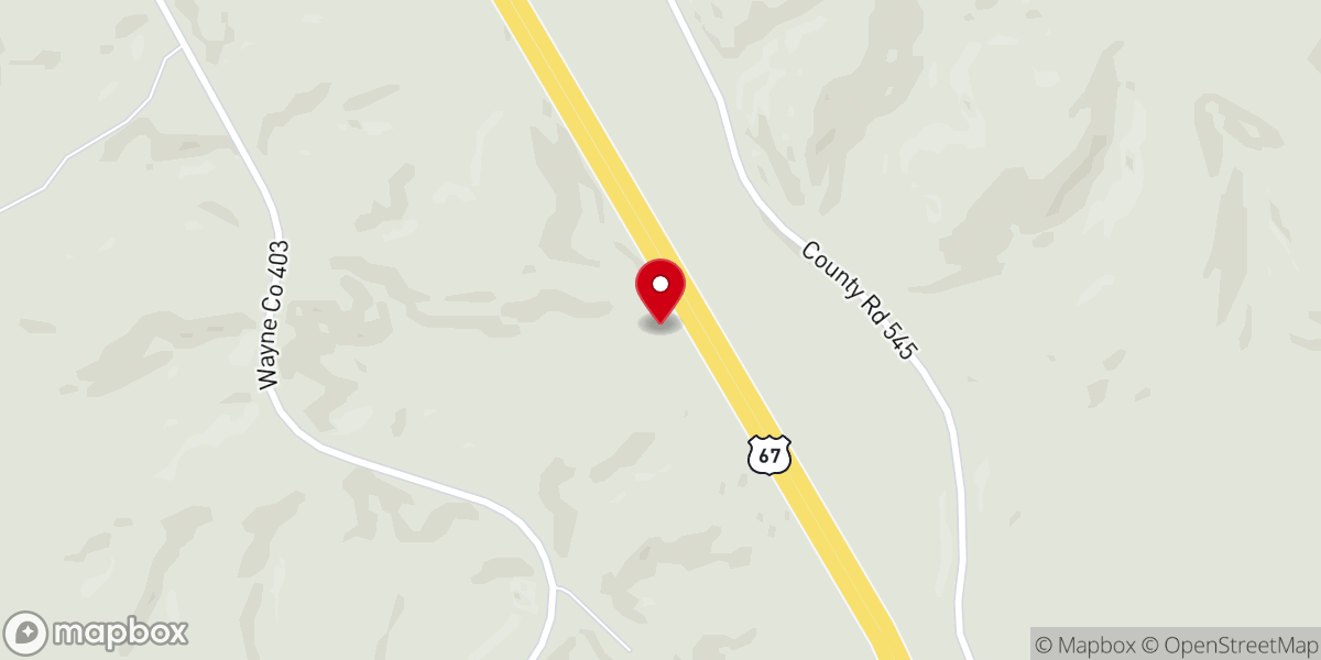 Map showing location of Highway Missionary Baptist Church