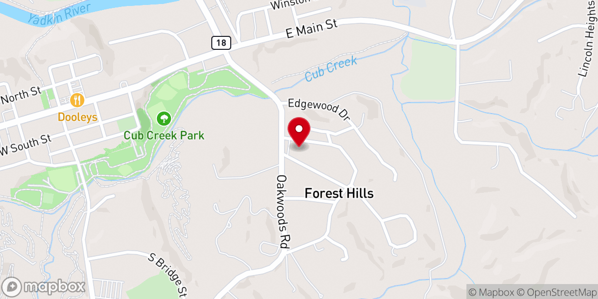 Map showing location of Lutheran Church-The Atonement